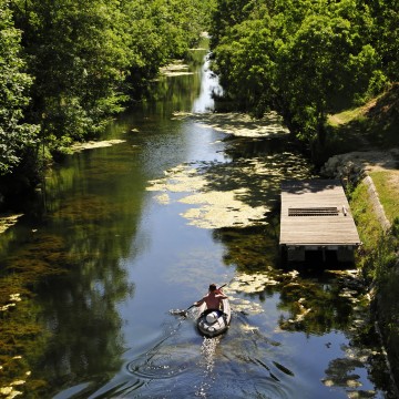 Canal de rompsay Canoë