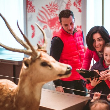 Famille au Muséum La Rochelle