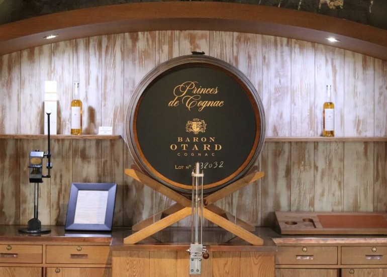 Visite Château de Cognac - Maison des cognacs BARON OTARD & D'USSÉ