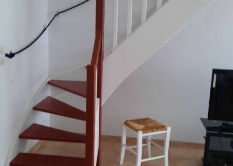 Escalier pour accéder à l'étage