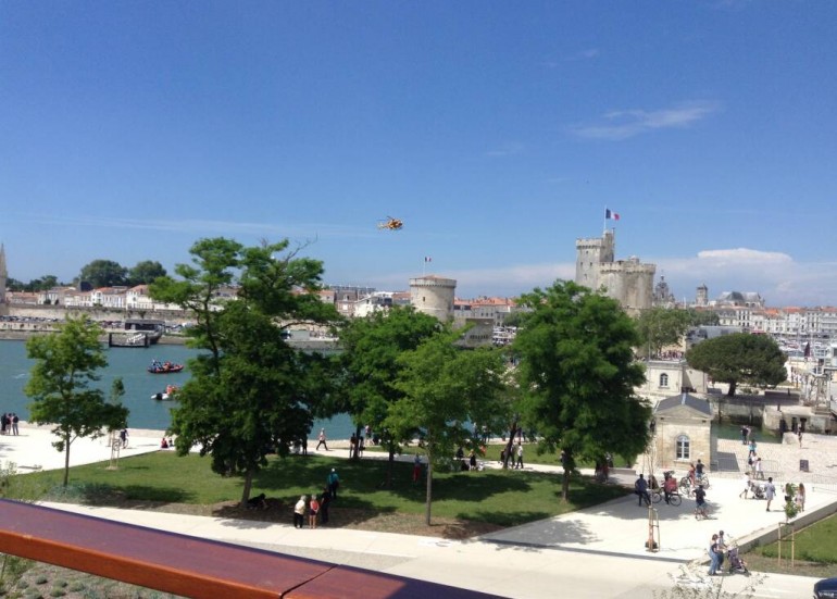 Vue du balcon - Les 2 Tours