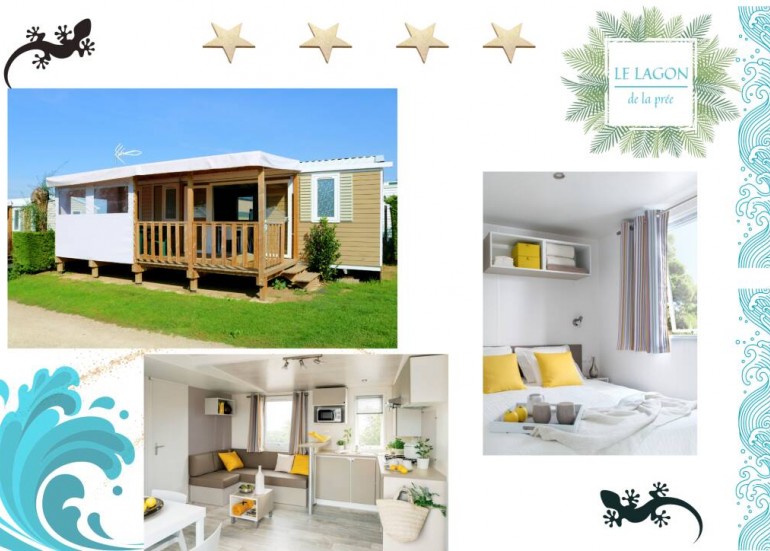 Camping Club OUVERT TOUTE L'ANNÉE - Village Vacances Le Lagon de la Prée ****