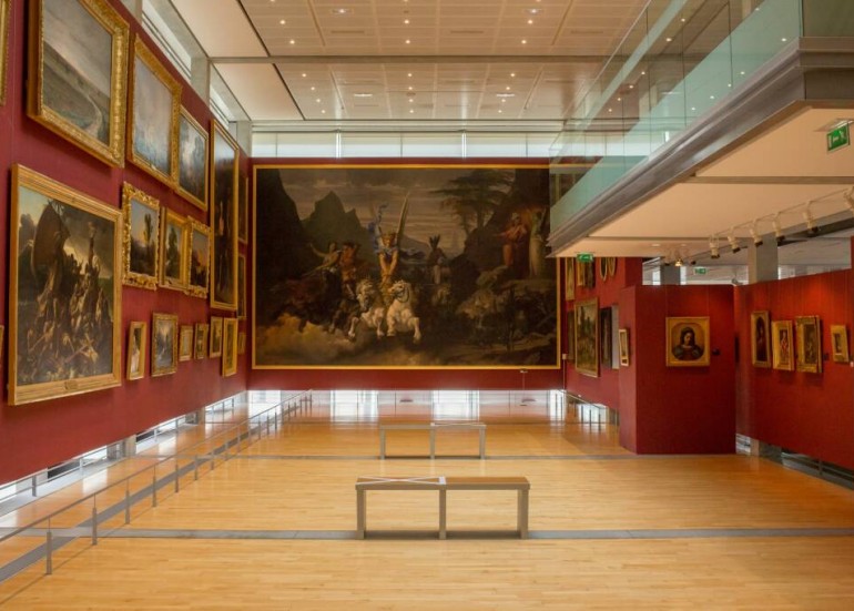 Galerie de peinture - musée Hèbre