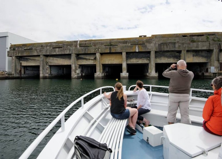Entdecken Sie die U-Boot-Basis und die drei Häfen - Croisières Inter-îles Entdecken Sie die U-Boot-Basis und die drei Häfen - Croisières Inter-îles