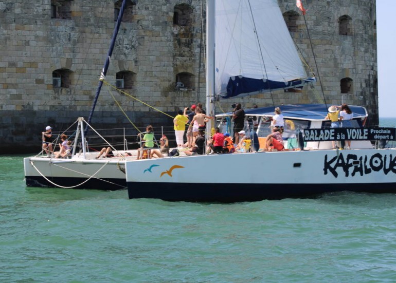 Segeltörn mit einem Katamaran nach Fort Boyard - Kapalouest Segeltörn mit einem Katamaran nach Fort Boyard - Kapalouest