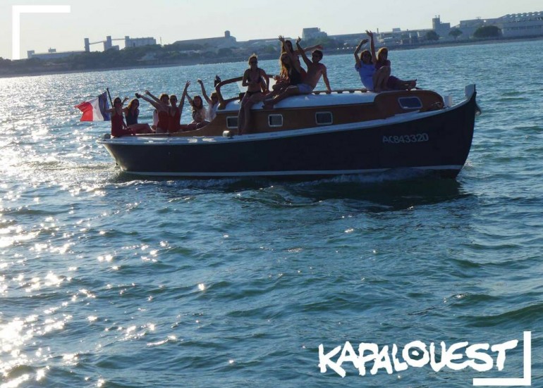 Tour de La Baie, en pinasse à moteur avec kapalouest