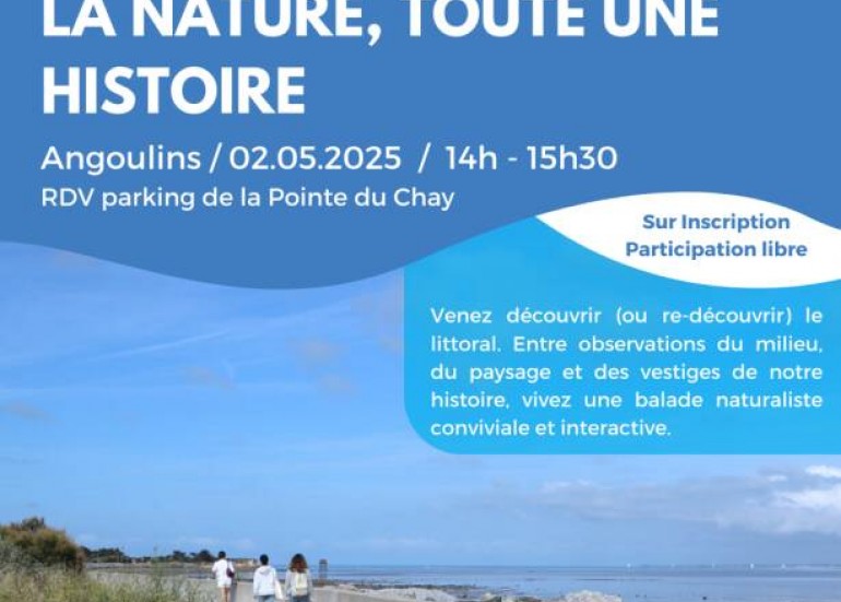Sortie nature - Pointe du Chay : la nature, toute une histoire_Angoulins