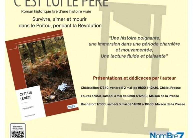 Séance de dédicaces - Patrice Roy_Châtelaillon-Plage