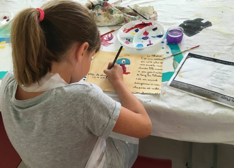 Atelier arts plastiques_Châtelaillon-Plage