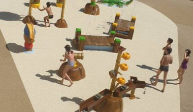 aire de jeux eau