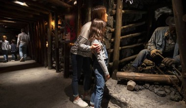 Intérieur de la mine CMF musée parcours mine