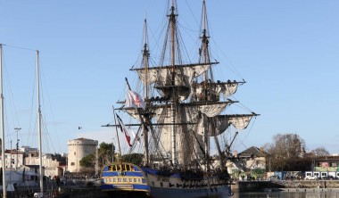 L'Hermione en escale à La Rochelle L'Hermione