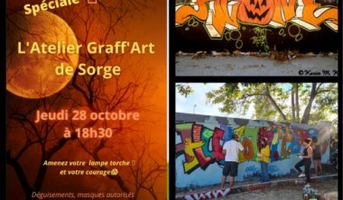 Animation - L'atelier Graff'Art de Sorge Affiche