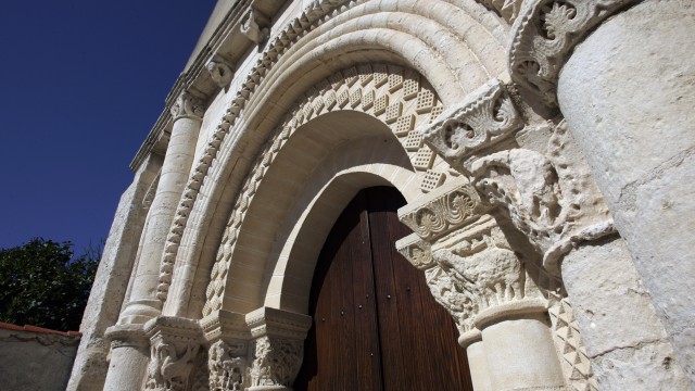 façade de l'église d'Esnandes