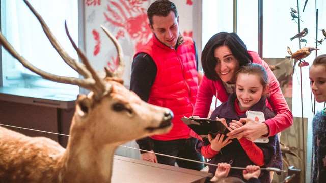 Famille au Muséum La Rochelle