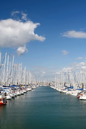 Der Port des Minimes, die Flucht aufs Meer in La Rochelle